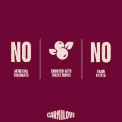 Carnilove Soft Snack, Duck enriched with Rosemary | 200g