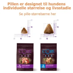 CORE Puppy Original - Small/Medium Breed | Tørfoder