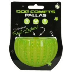 Dog Comets Pallas With Treat Locker