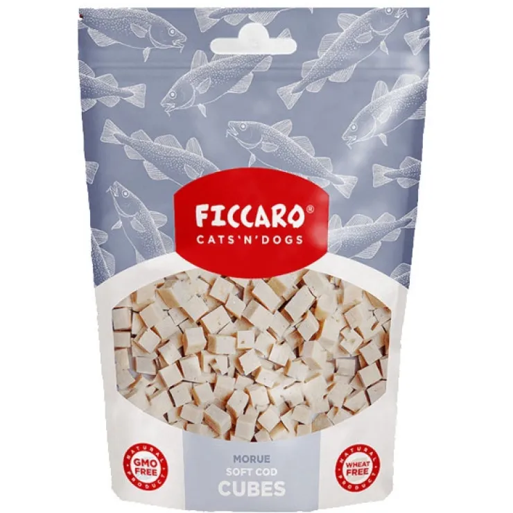Ficcaro Soft Cod Cubes | 100g