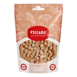 Ficcaro Soft Salmon Cubes | 100g