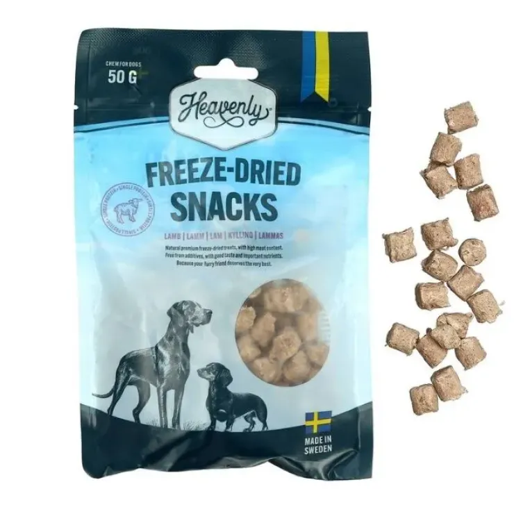 Frysetørret Snacks med Lam | 50g