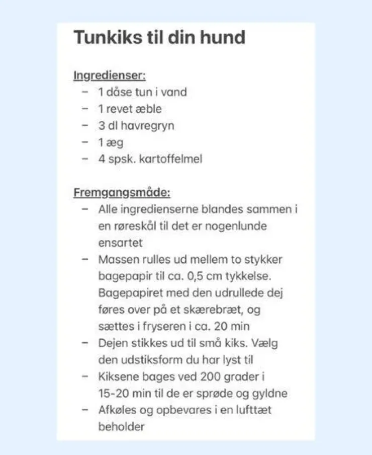 Kødben udstiksform/bageform