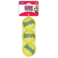 KONG AirDog Squeaker Tennisbold S | 3 stk.