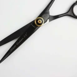 Ollipet Exclusive Black/Gold groomingsaks | 7,5"