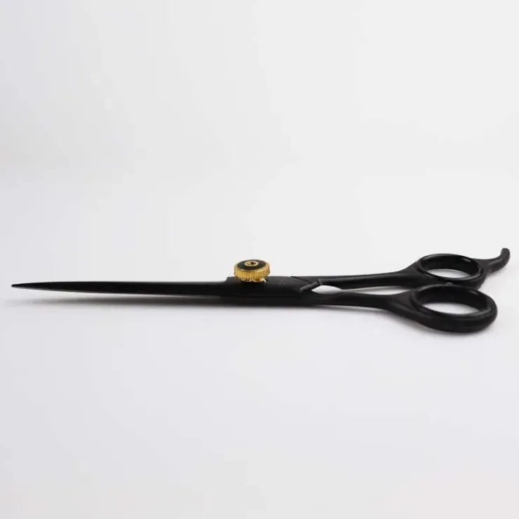 Ollipet Exclusive Black/Gold groomingsaks | 7,5"