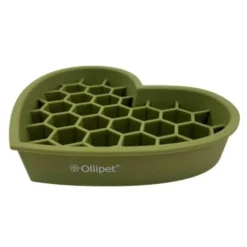 Ollipet hjerte slowfeeder slikkeskål | 22 cm