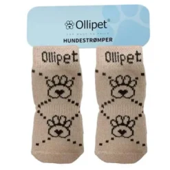 Ollipet skridsikre hundestrømper | OlliPaw 4 stk