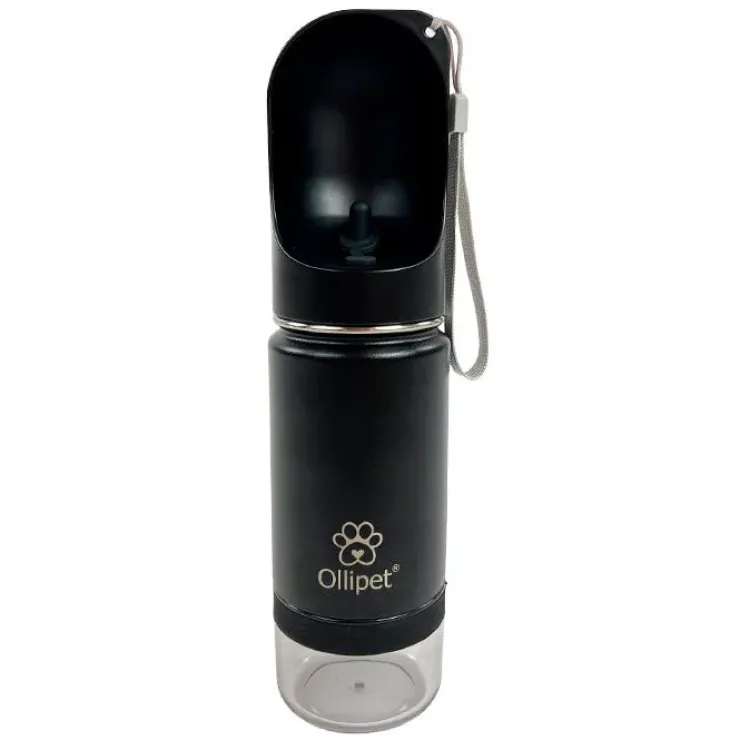 Ollipet Stainless Steel 3i1 Termodrikkeflaske