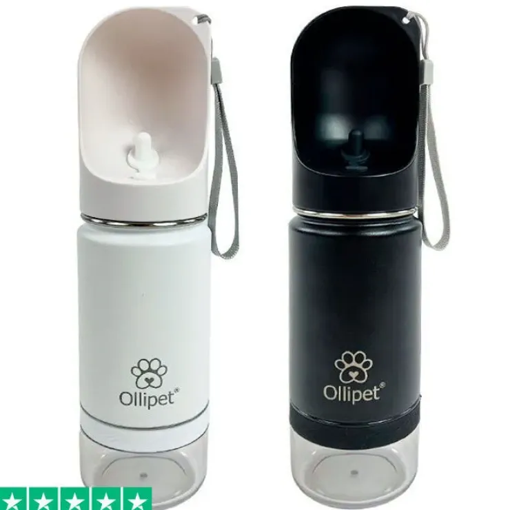 Ollipet Stainless Steel 3i1 Termodrikkeflaske