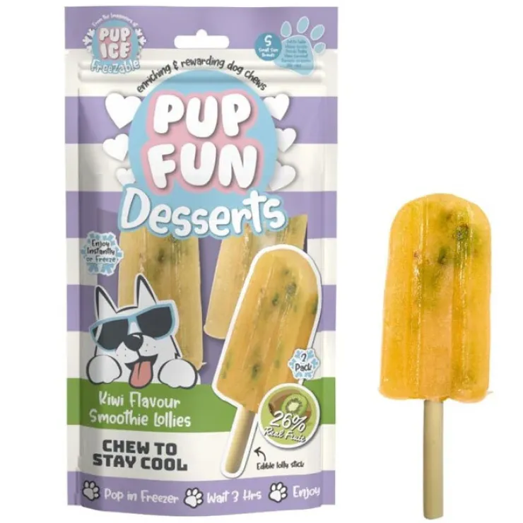 Pup Fun Smoothie is | Kiwi 2stk