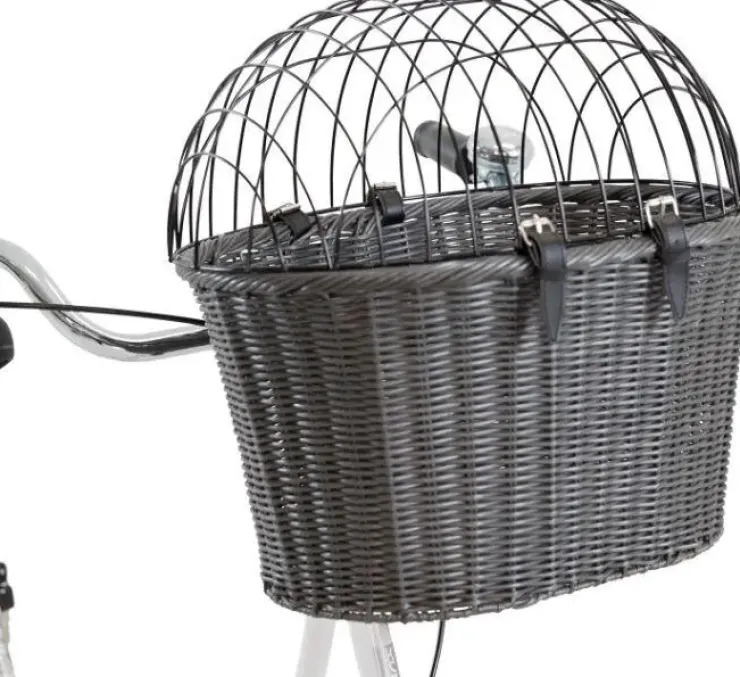 Trixie Hundecykelkurv | SafeRide Antracite