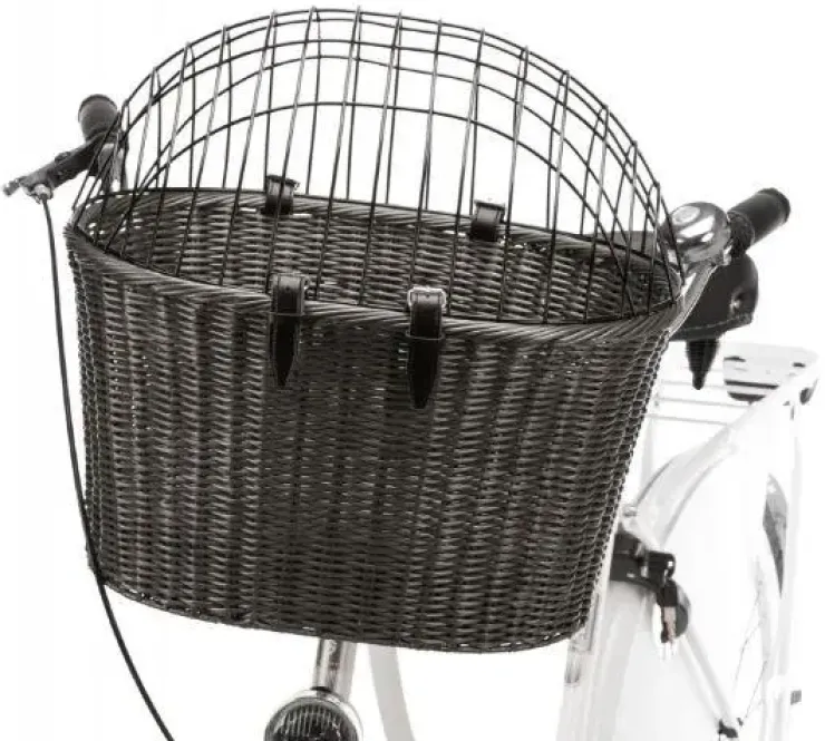 Trixie Hundecykelkurv | SafeRide Antracite