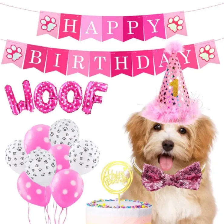 WOOF fødselsdagspakke PINK