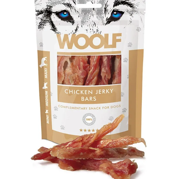 WOOLF Chicken Jerky bars | 100g