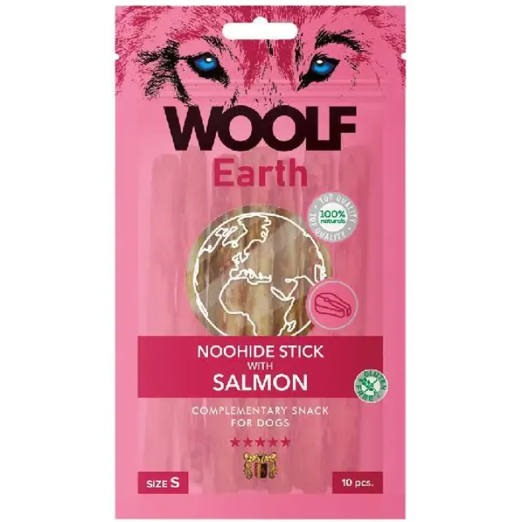 WOOLF Earth Noohide Sticks S, Laks | 90g